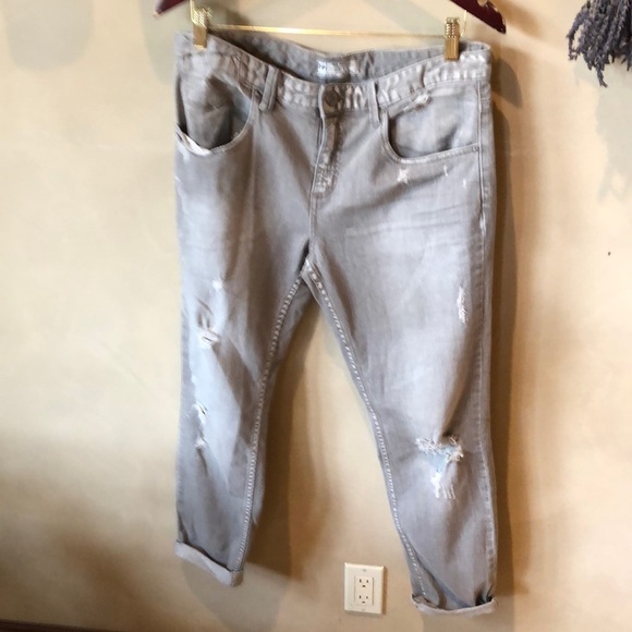 Free People Denim - Free people taupe jeans